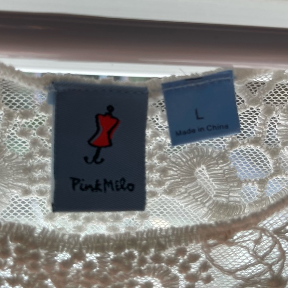 Lace long sleeve top by Pink Melo - Picture 2 of 5